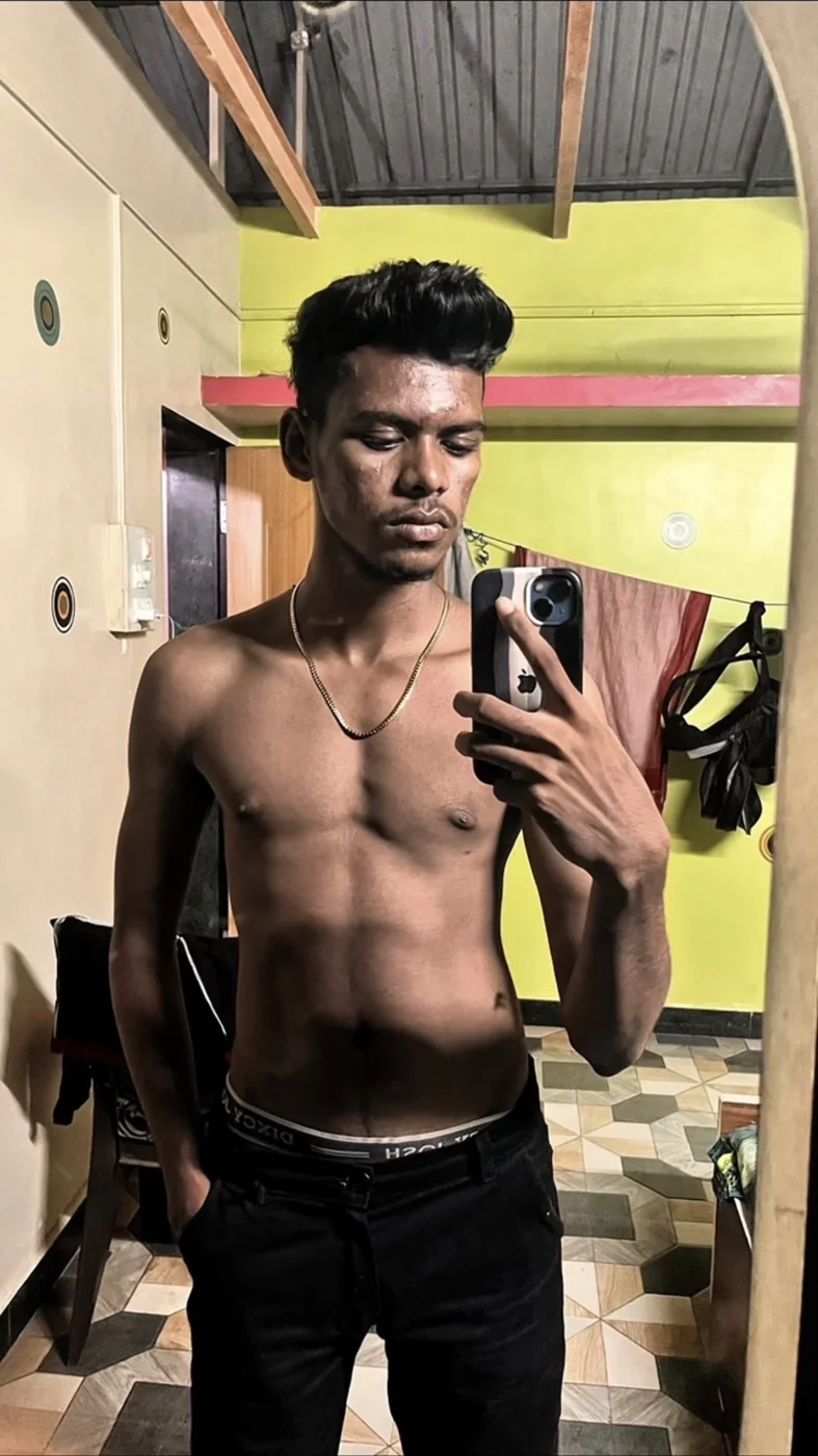 Shreyash in an earlier fitness journey photo, IMG_3055